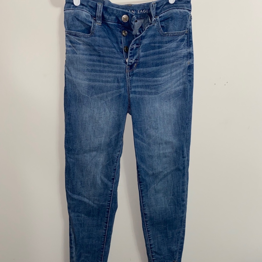 AmericanEagle Curvy High-rise jegging size 8